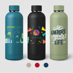 Branded Recycled Stainless Steel Insulated Bottle 530ml