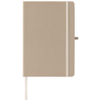 Branded Recycled Milk Carton A5 Hard Cover Notebook in Dune