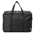 Branded Recycled Dual Compartment Travel Duffel - 33L in Black