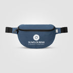 Branded Recycled Anti-Theft Waist Bag with Hook Zip