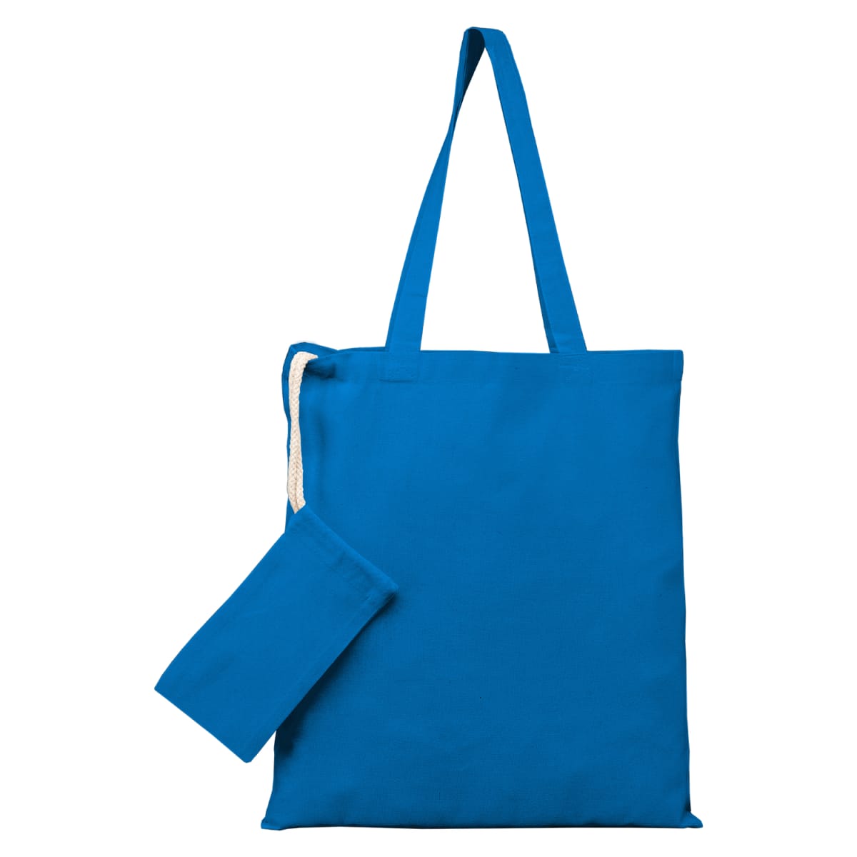 Branded Recycled Foldable Tote Bag with Pouch