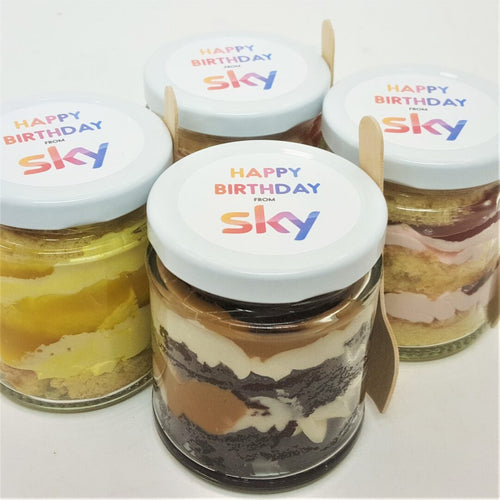 Branded Cake Jars