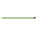 Branded Recycled rPET Breakaway Lanyard with Swivel Clip in Green