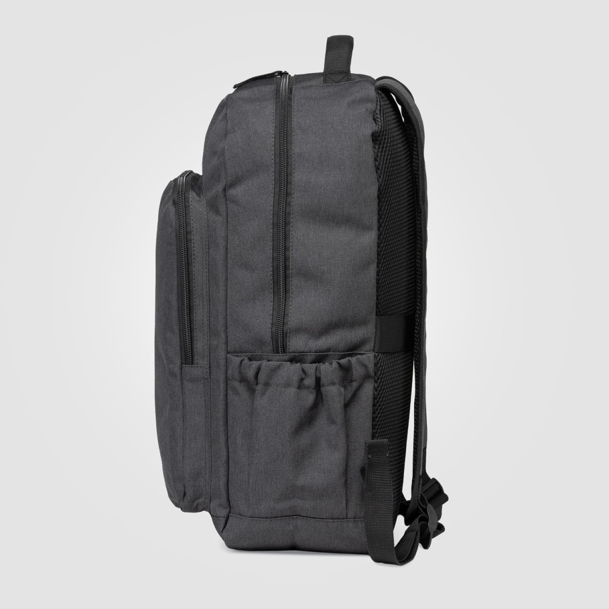 Branded rPET Dual-Compartment Laptop Backpack