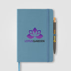 Branded Recycled Milk Carton A5 Notebook and Pen Set