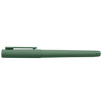 Branded Recycled Plastic Monochrome Gel Pen in Forest Green