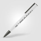 Branded Metal Ballpoint Pen with Gunmetal Trim