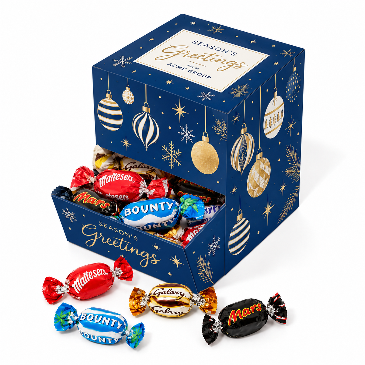 Branded Celebrations Dispenser Box