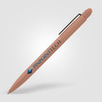 Branded Recycled Aluminium Retractable Pen with Stylus