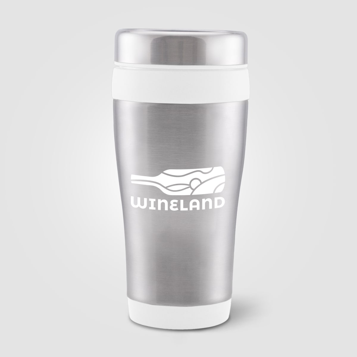 Branded 475ml Stainless Steel Travel Tumbler