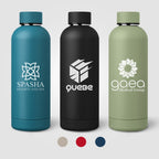Branded Recycled Stainless Steel Insulated Bottle 530ml