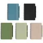 Branded A5 Repreve Recycled Spiral Notebook with Pen