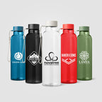 Branded 710ml Recycled PET Bottle with Wrist Strap