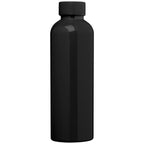 Branded Recycled PET Leakproof Water Bottle - 680ml in Black