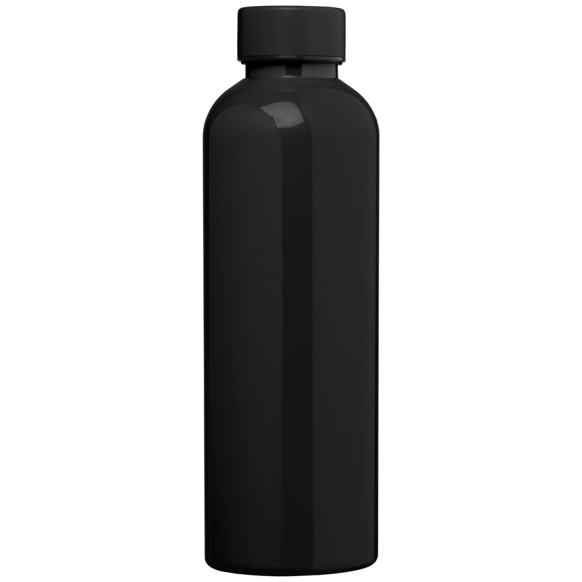 Branded Recycled PET Leakproof Water Bottle - 680ml in Black