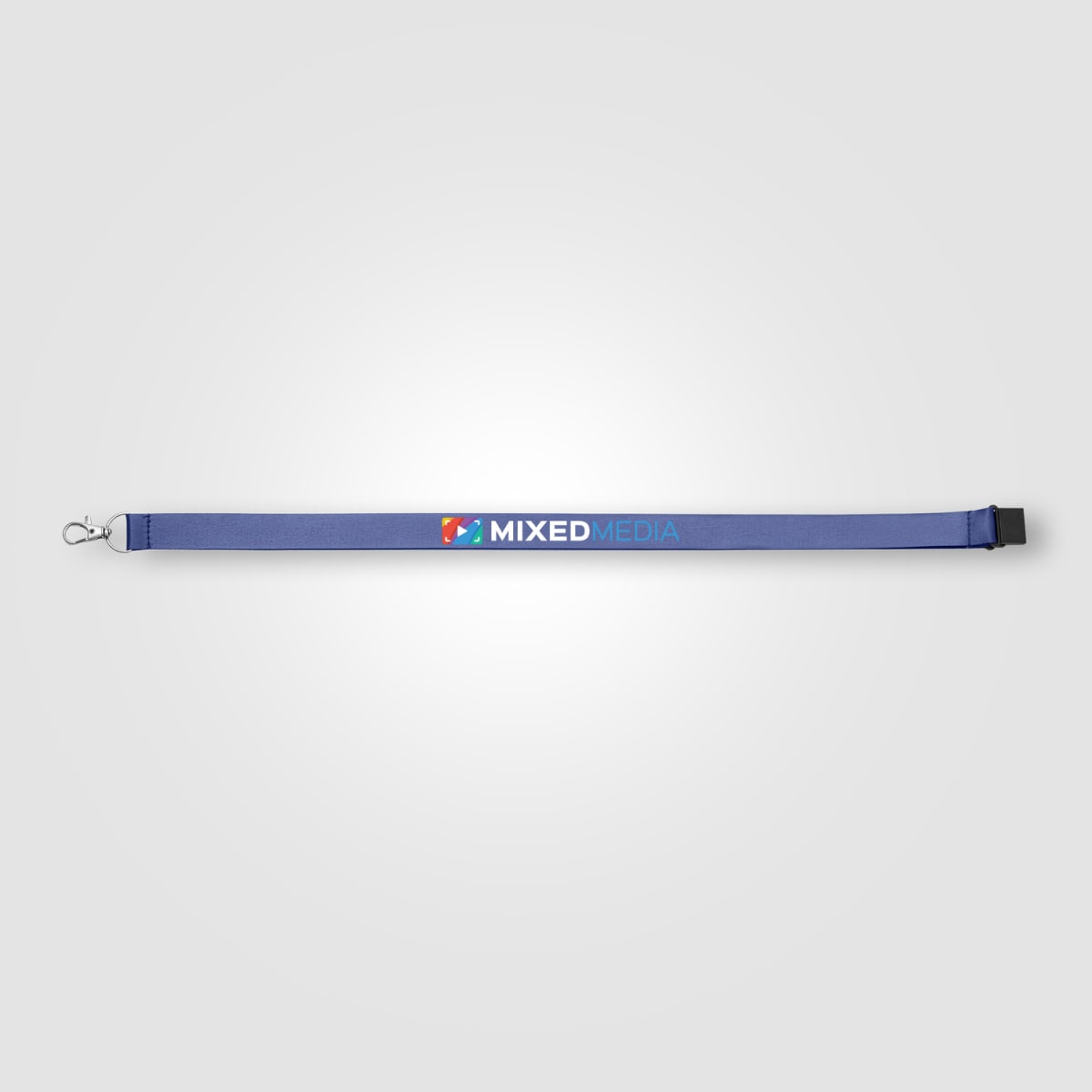 Branded Recycled rPET Breakaway Lanyard with Swivel Clip