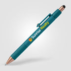 Branded Recycled Plastic Fidget Spinner Pen with Stylus