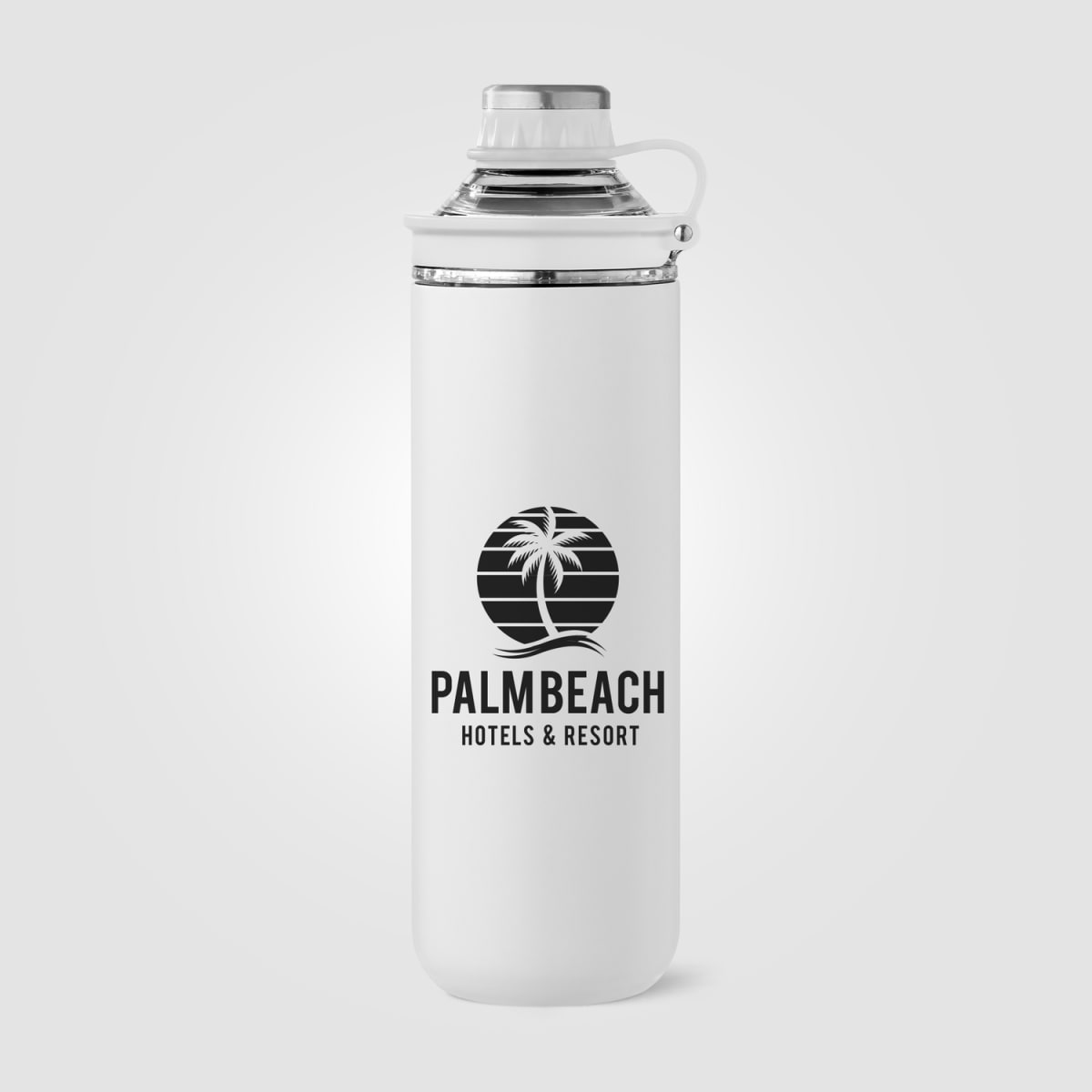 Branded Recycled Stainless Steel Vacuum Bottle - 680ml