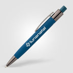Branded Recycled Aluminium Pen with Oval Barrel