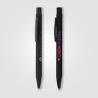 Branded All-Black Metal Ballpoint Pen