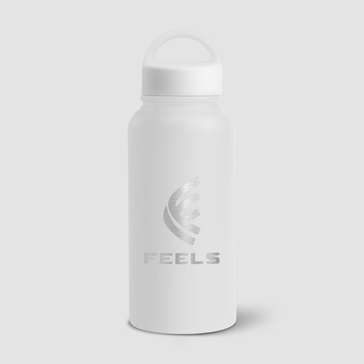Branded 915ml Insulated Stainless Steel Bottle with Handle