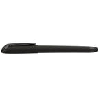 Branded Monochrome Gel Pen with Rubber Finish and Stylus