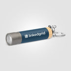 Branded Recycled Aluminium Keychain Torch