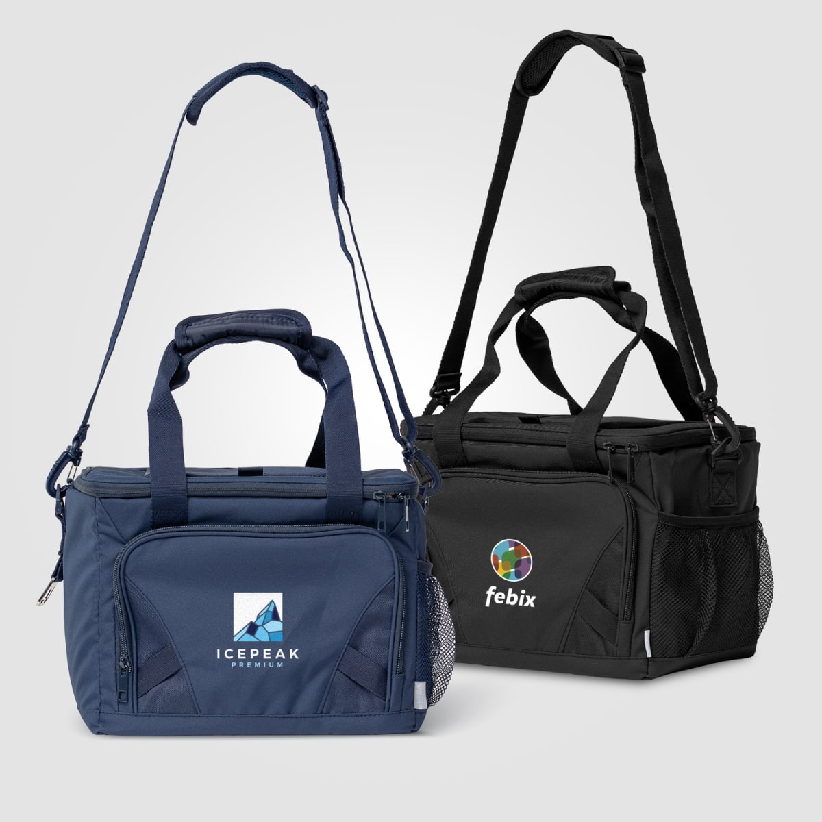 Branded Insulated 20-Can Picnic Cooler Bag - 13L