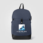 Branded Recycled Cotton Canvas Laptop Backpack