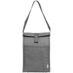 Branded rPET Foil-Lined Lunch Cooler Bag in Gray