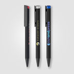 Branded Recycled Aluminium Pen with Mirror Finish Plunger