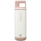 Branded Steel Flip Straw Bottle with Triple Wall Insulation