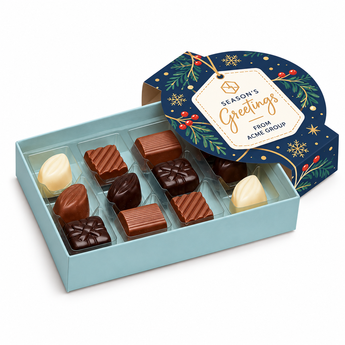 Branded Luxury Truffle Box