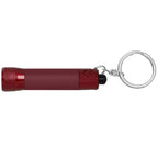 Branded 3 LED Torch Keyring with Soft-Touch Finish
