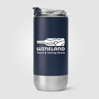 Branded Recycled Stainless Steel Tumbler with Flip Lid - 475ml