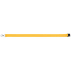 Branded Recycled rPET Breakaway Lanyard with Swivel Clip in Yellow