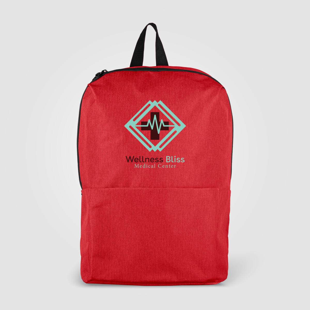 Branded rPET Comfort Strap Laptop Backpack - 18L