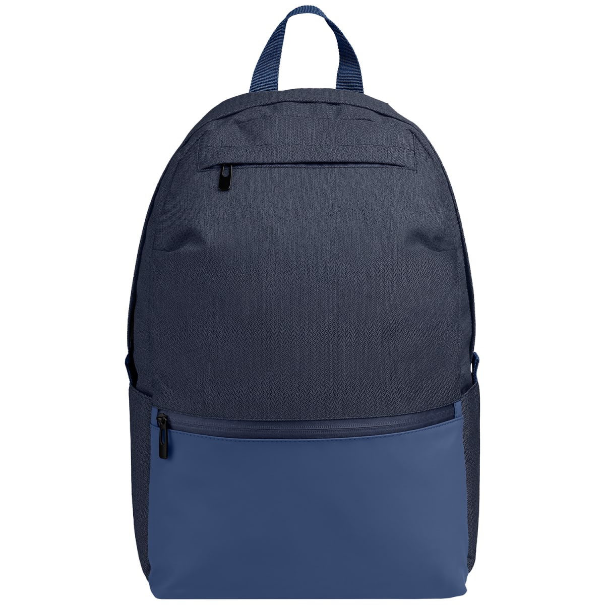 Branded Recycled rPET Commuter Laptop Backpack in Navy Blue