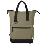 Branded Recycled Cotton Canvas Laptop Backpack - UKX