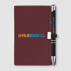Branded Note Caddy and Pen Gift Set