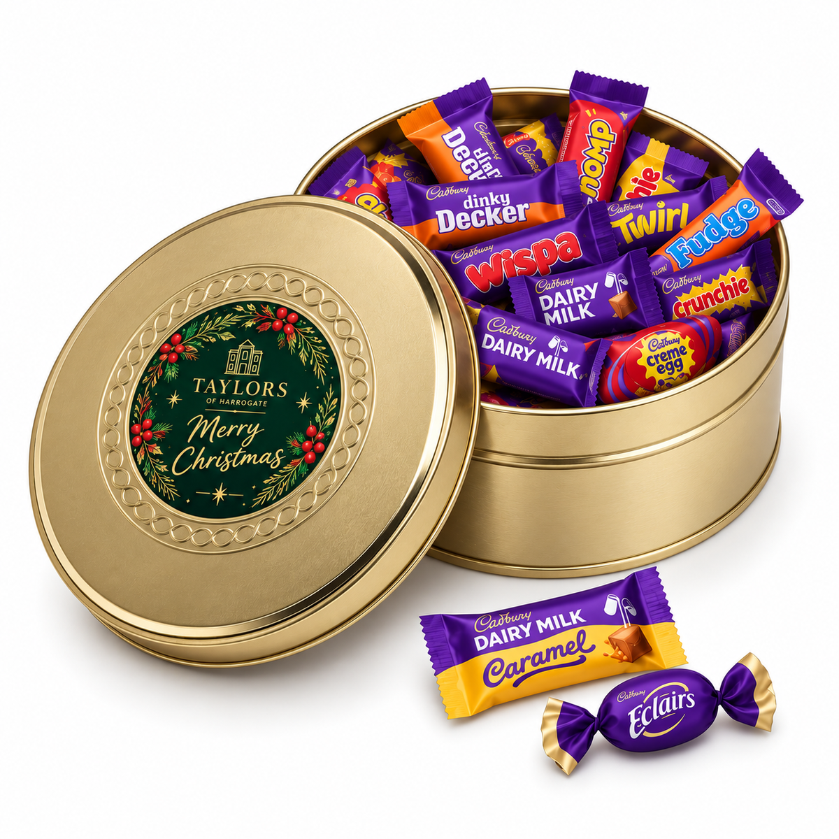Branded Heroes Gold Treat Tin