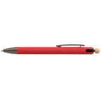 Branded Recycled Aluminium Fidget Pen with Bamboo Ball