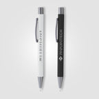Branded Soft-Touch Mechanical Pencil with Gunmetal Trim