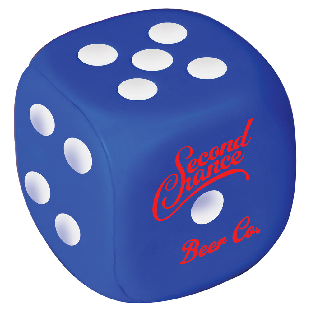 Branded Dice (With Dots 1-6) Stress Toy
