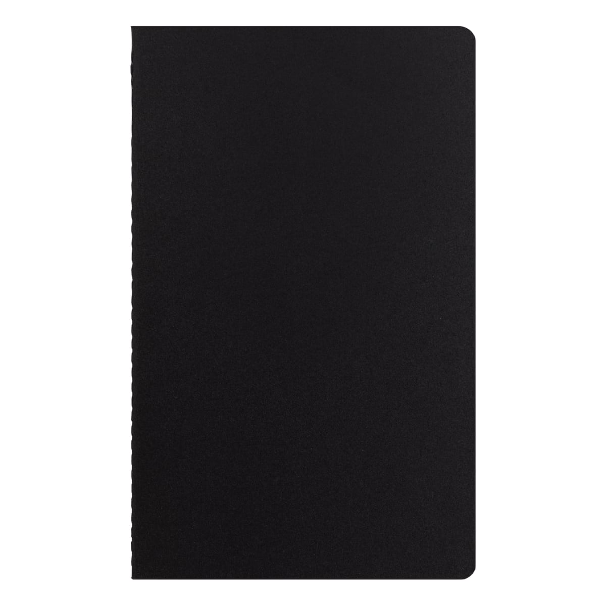 Branded Soft Cover FSC Paper Lined Notebook in Black