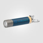 Branded Recycled Aluminium Keychain Torch