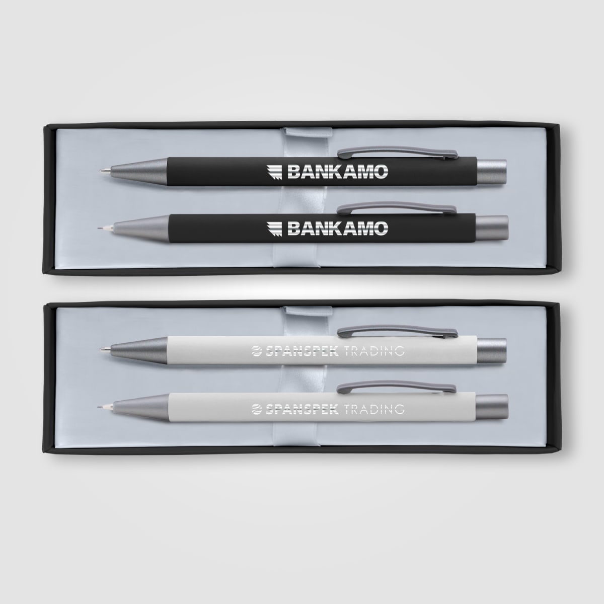 Branded Pen and Mechanical Pencil Gift Set