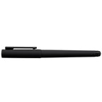 Branded Recycled Plastic Monochrome Gel Pen in Black