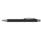 Branded Soft-Touch Mechanical Pencil with Gunmetal Trim