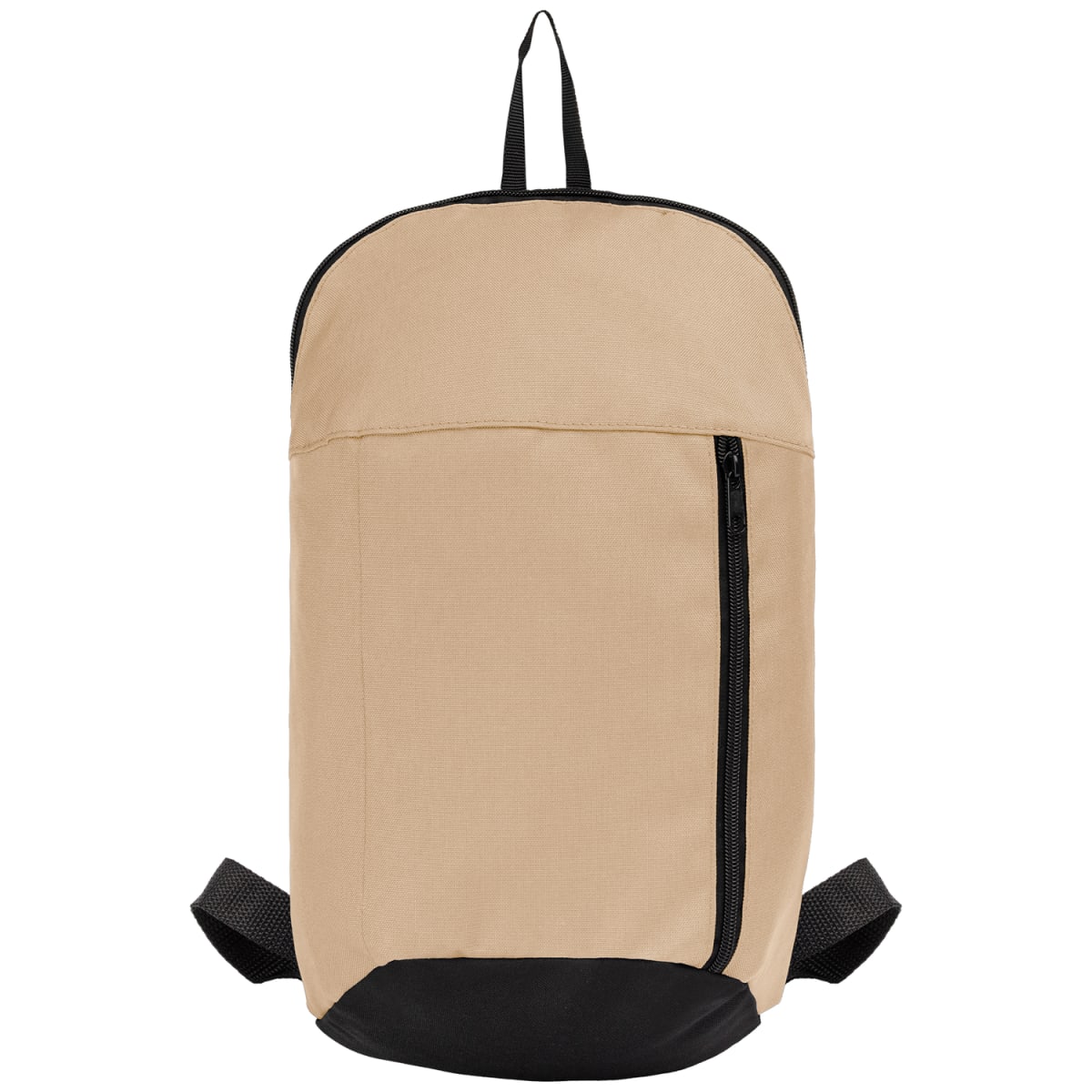 Branded Recycled rPET Sports Backpack in Beige